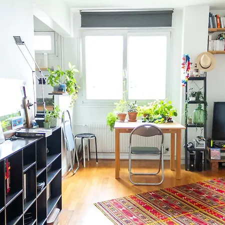 Superb Charming And Bright Apt Buttes Chaumont דירה *